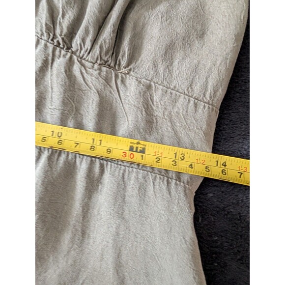 Zara Boho Indie Chic Nature Fairy Cottage Minimalist Granola Neutral Dress - Picture 12 of 15